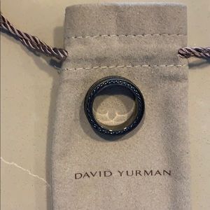 David Yurman Double Black Diamond Ring